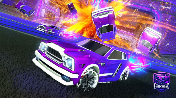 A Rocket League car design from ItsOsten