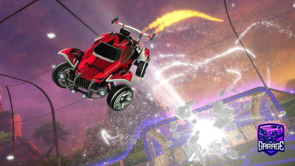 A Rocket League car design from Ntr0
