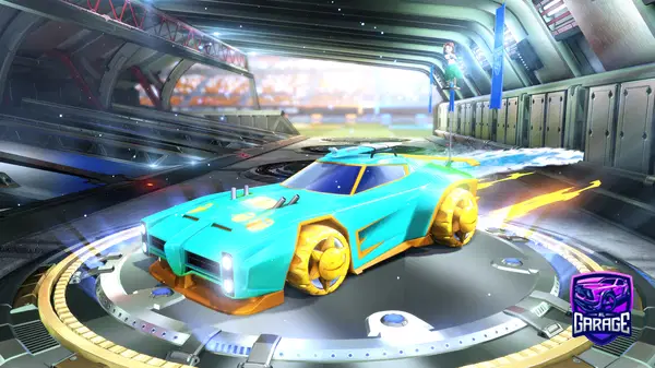 A Rocket League car design from xWILSONx
