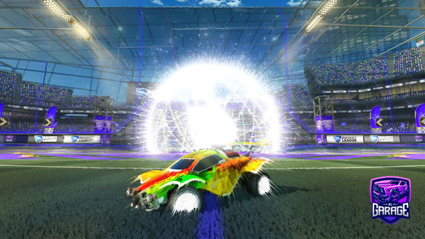 A Rocket League car design from satt-up