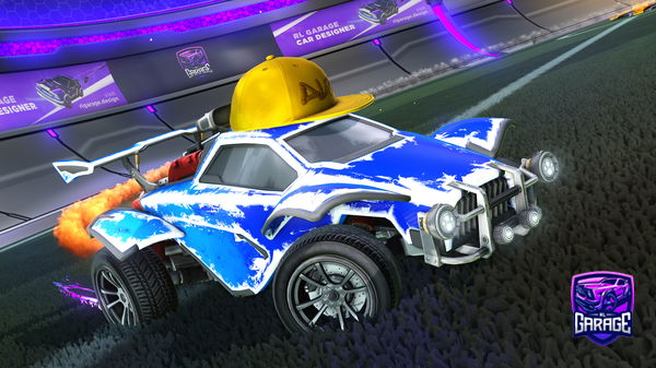 A Rocket League car design from Bowserjr56789