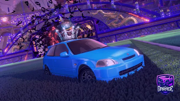 A Rocket League car design from bobatryu