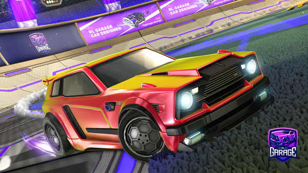 A Rocket League car design from xFrizzles-_-
