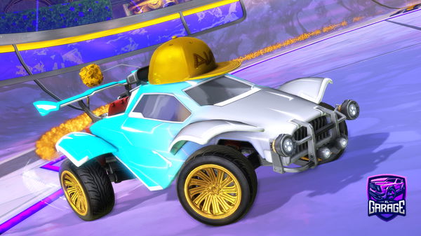 A Rocket League car design from FVgg-Terrier