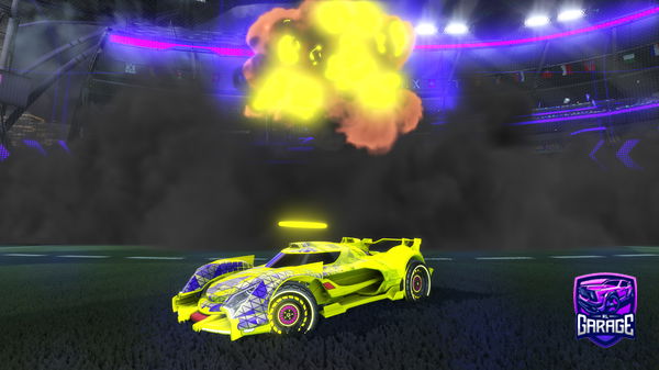 A Rocket League car design from SDO101