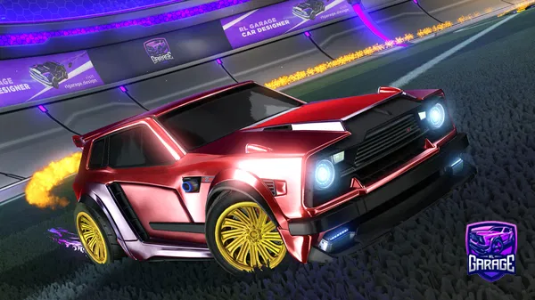 A Rocket League car design from rafaellxx06