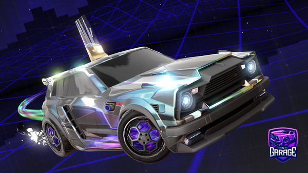 A Rocket League car design from MegaLadon77907