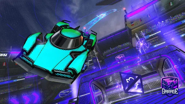A Rocket League car design from meyo2012