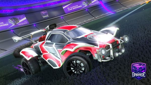 A Rocket League car design from Abc_playz9