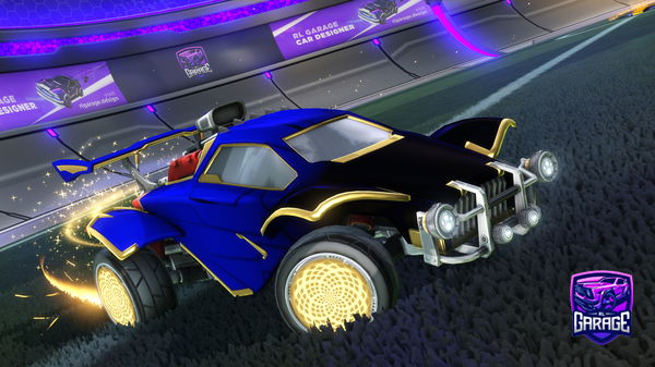 A Rocket League car design from Annoying_K