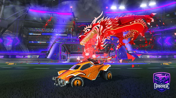 A Rocket League car design from RIZKID3Yt