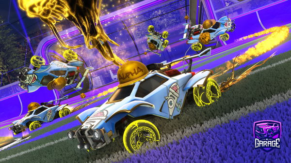 A Rocket League car design from Wegoinfishin