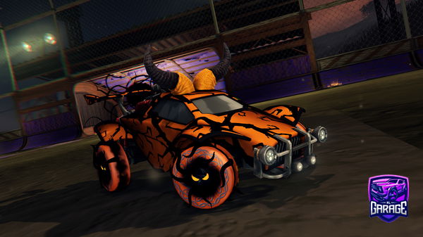 A Rocket League car design from DartAce91