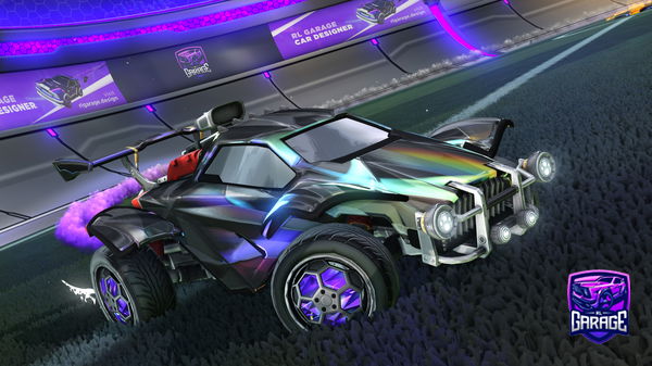 A Rocket League car design from wyfi123