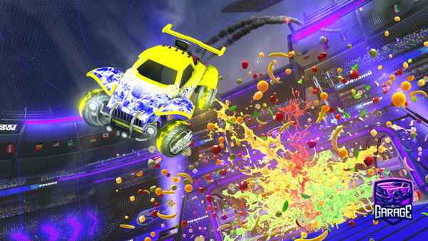 A Rocket League car design from Jgrovey7