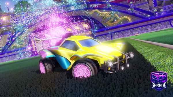 A Rocket League car design from Orestiss