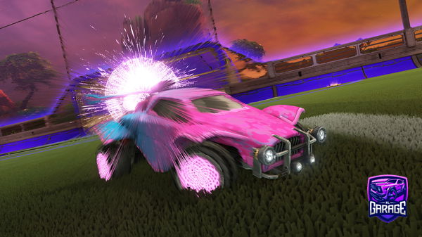 A Rocket League car design from Sneenzy