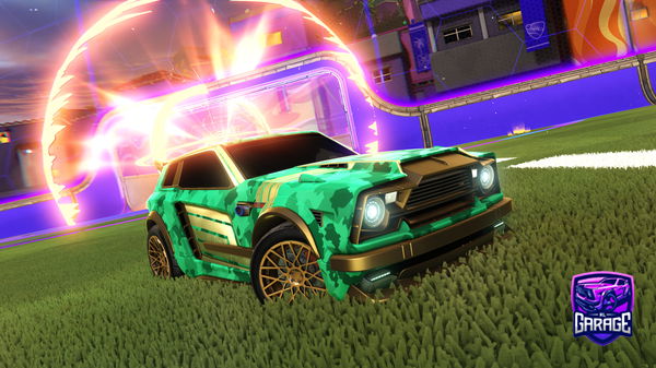 A Rocket League car design from Lamasse