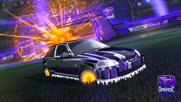 A Rocket League car design from Crissy
