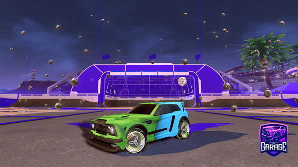 A Rocket League car design from tec-tonic