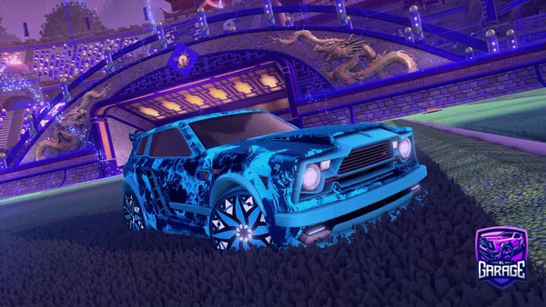 A Rocket League car design from BlackFire2810