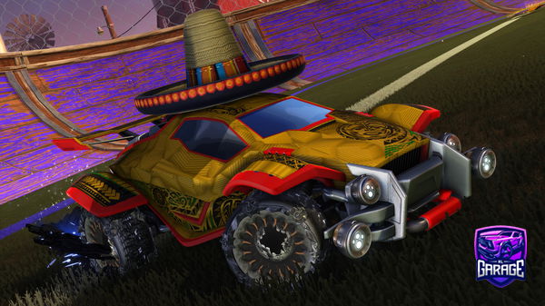 A Rocket League car design from abspielen