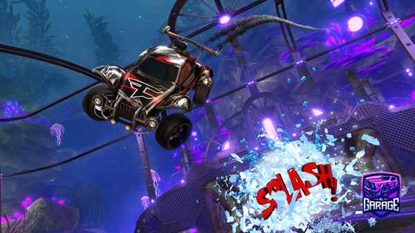 A Rocket League car design from SoyelNata07