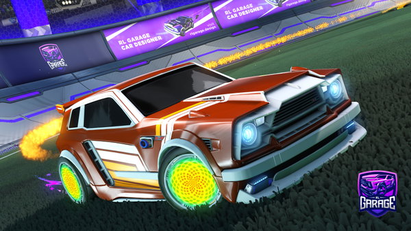 A Rocket League car design from Exodusxodus