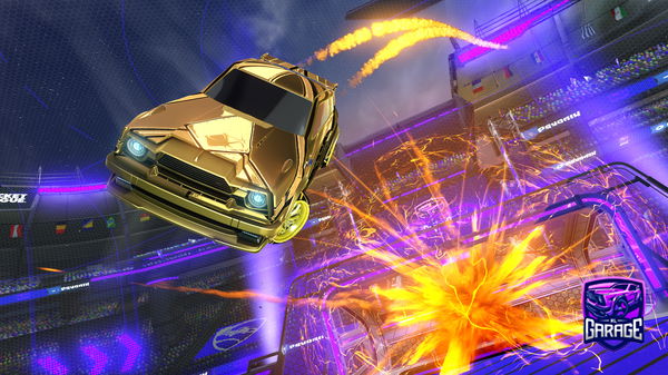 A Rocket League car design from Plopianius_