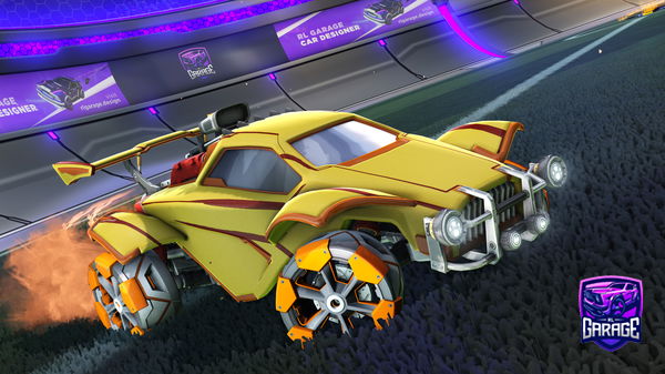 A Rocket League car design from HuntaJoe7323