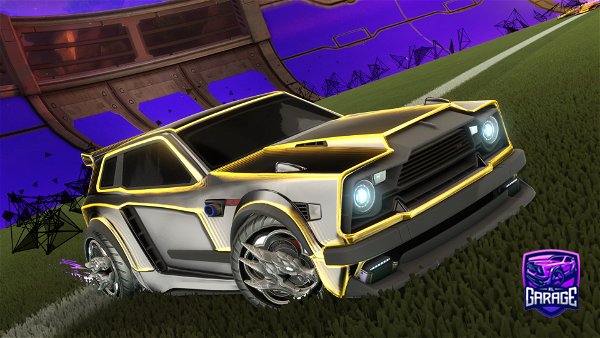 A Rocket League car design from ObedientDate8480