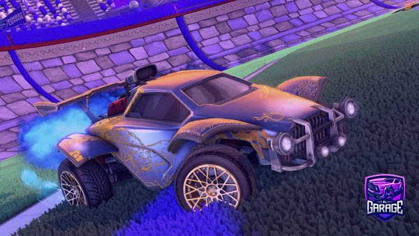 A Rocket League car design from Jlofficiall