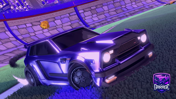 A Rocket League car design from DarkPlaysRL