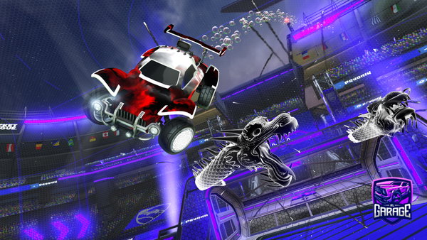 A Rocket League car design from sharktwo