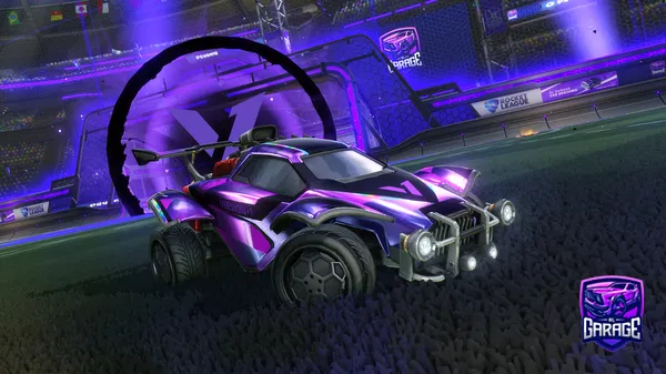 A Rocket League car design from IAmVezix
