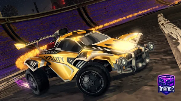 A Rocket League car design from PetrasCivikas