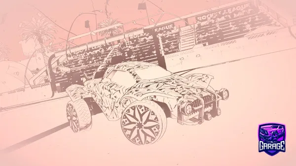 A Rocket League car design from TensiveZexal