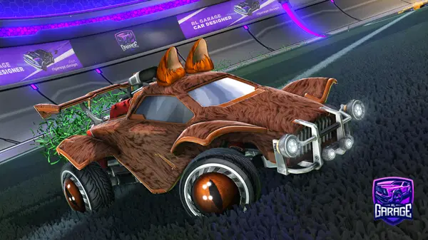 A Rocket League car design from LouinaldoCR7
