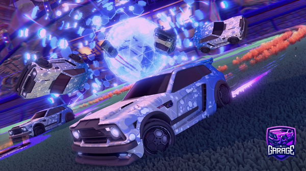 A Rocket League car design from Deangardo