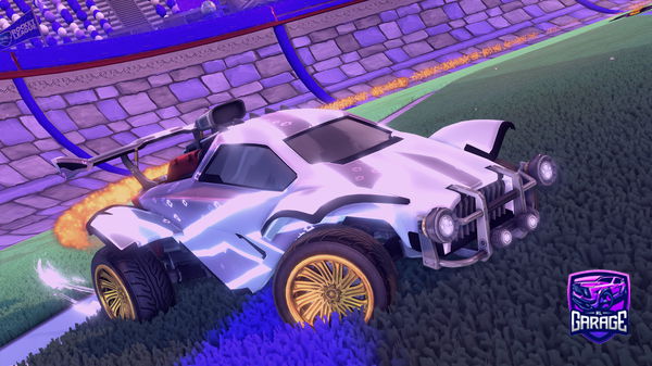 A Rocket League car design from Dremond