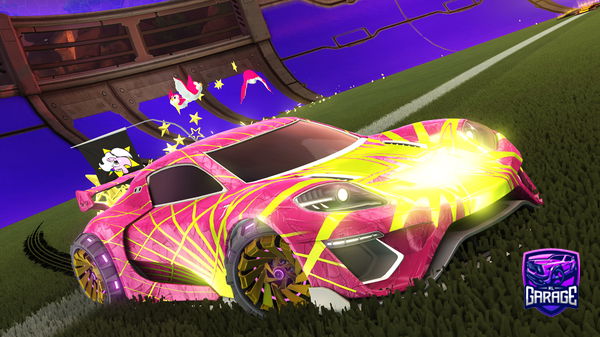 A Rocket League car design from JULA11