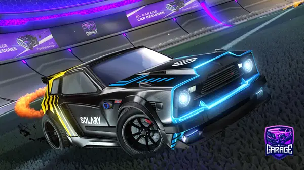 A Rocket League car design from BOSSDOG7086