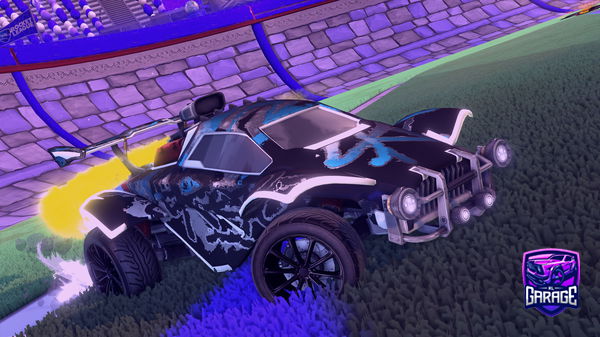 A Rocket League car design from Antiloopus1