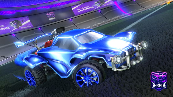 A Rocket League car design from Pulse_Cash12