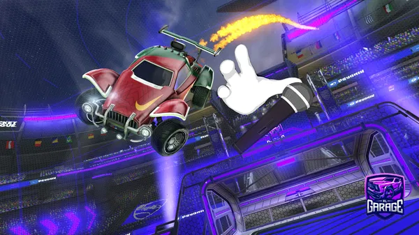 A Rocket League car design from death-kid567