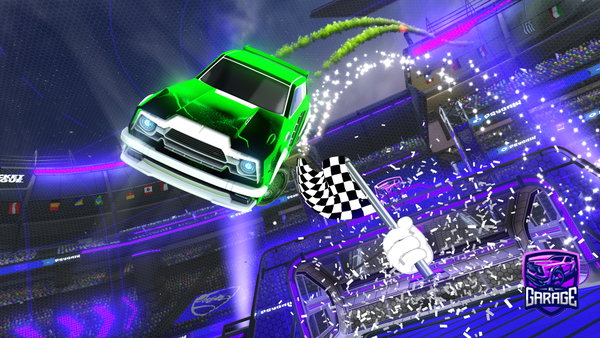 A Rocket League car design from gyeretrade