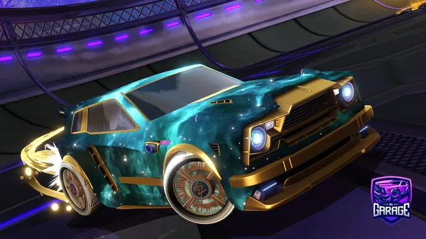 A Rocket League car design from stova