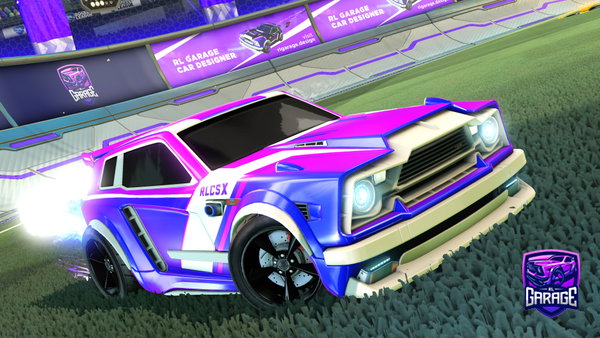 A Rocket League car design from Dn16087