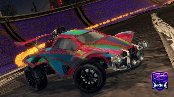 A Rocket League car design from BarkingLilly