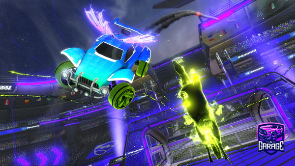 A Rocket League car design from RLdrako20000
